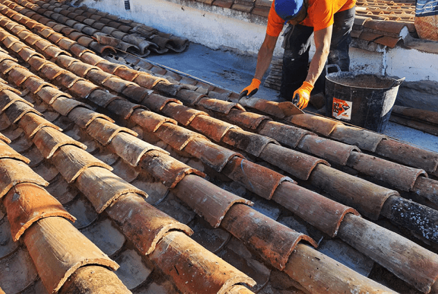 Impermeabilización de techos y tejados.